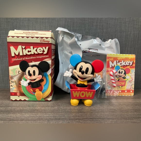 Pop Mart Mickey Childhood of Boundless Imagination Bind Box - Picture 1 of 12